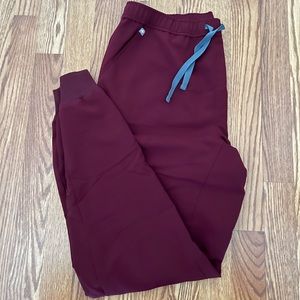 Figs Tansen Jogger Burgundy XL TALL